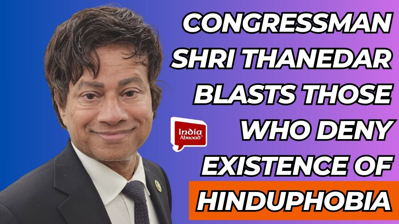 Congressman Shri Thanedar blasts those who deny existence of Hinduphobia